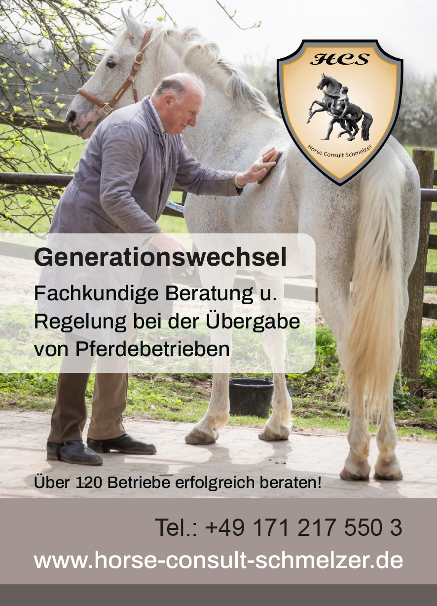 Betriebsübergabe Pferdebetriebe